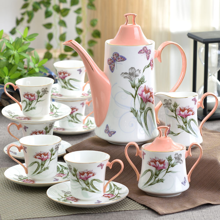 歐式陶瓷咖啡杯具 高檔奢華描金復古英式下午茶具工廠,批發,進口,代購