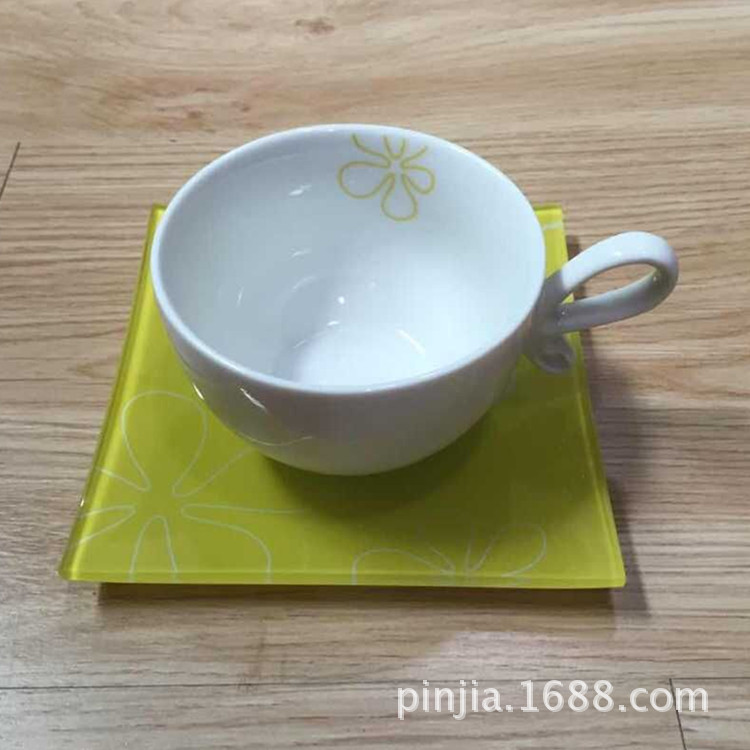廠傢直銷高檔歐式多彩咖啡杯碟2件套裝陶瓷咖啡杯碟定製logo工廠,批發,進口,代購