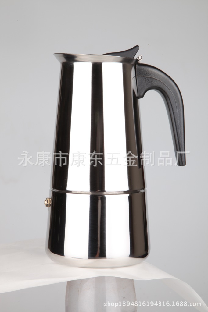 廠傢直銷：不銹鋼摩卡壺 加厚咖啡壺 意式濃香煮咖啡壺工廠,批發,進口,代購