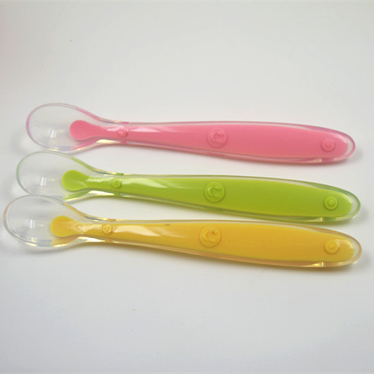 矽膠勺子 嬰兒矽膠專用勺子 安全無毒矽膠湯匙 嬰兒吃飯勺子工廠,批發,進口,代購