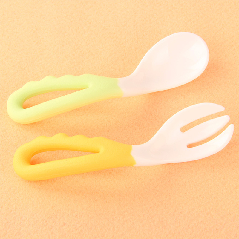 kd4029 嬰兒勺子叉子套裝 infant bent spoon bend spoon批發・進口・工廠・代買・代購