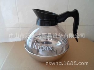 廠傢生產 香港健樂士 Kinox 不碎耐高溫 安全鋼底美式咖啡壺批發・進口・工廠・代買・代購