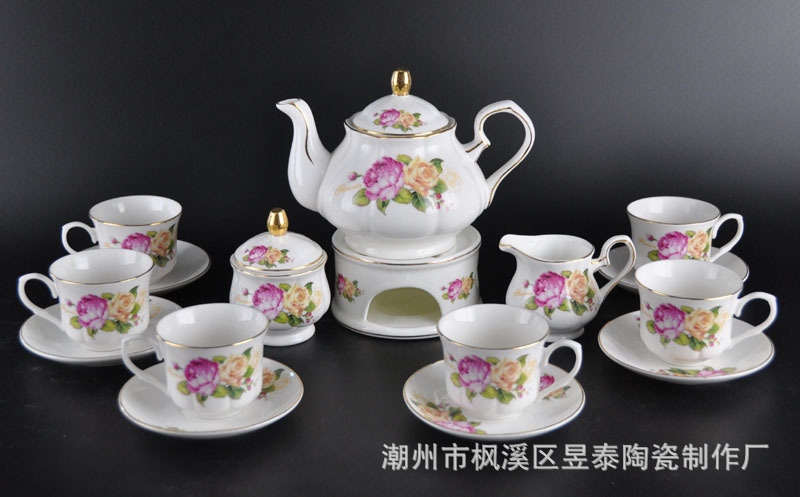 【禮品贈品】陶瓷大南瓜套組歐式茶具咖啡具套裝咖啡杯碟工廠,批發,進口,代購