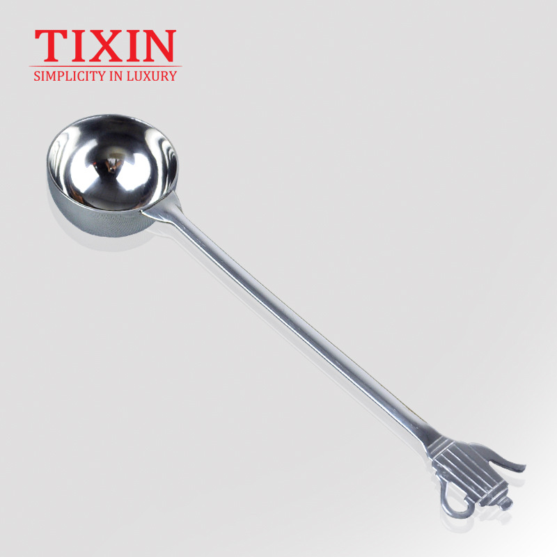 TIXIN/梯信 不銹鋼量豆勺 長柄咖啡粉量勺 茶壺手柄 咖啡器具10g工廠,批發,進口,代購