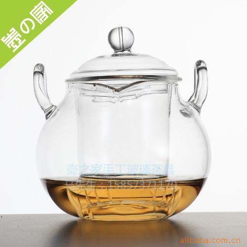 300ML耐熱玻璃茶壺 茶具套裝 耐熱茶具 手抓壺 咖啡壺批發・進口・工廠・代買・代購