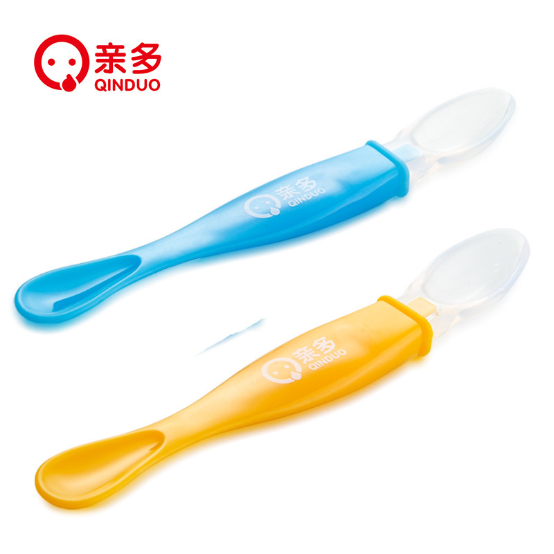 工廠直銷 貼牌 OEM 批發 親多 矽膠安全湯匙 寶寶勺 QD2411工廠,批發,進口,代購