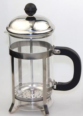 法式沖茶器 玻璃法壓壺咖啡壺不銹鋼濾壓壺 紅茶過濾泡茶器 外貿工廠,批發,進口,代購