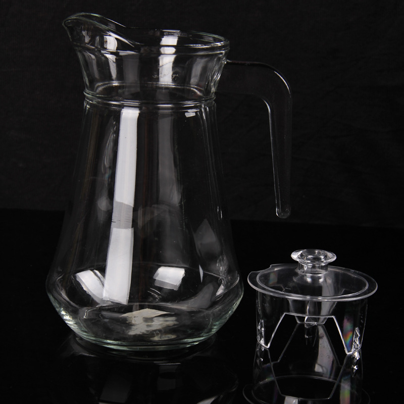 廠傢熱銷 耐熱透明玻璃茶壺 帶把玻璃壺 冷水壺 紮壺 果汁壺工廠,批發,進口,代購