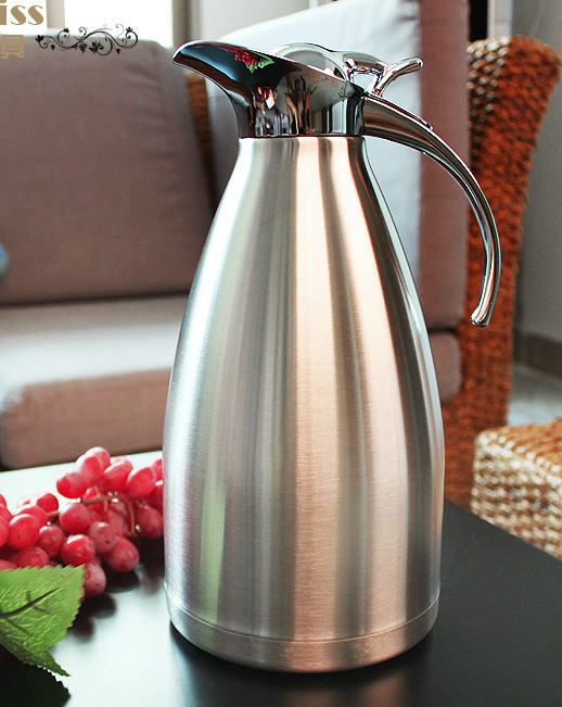 不銹鋼真空保溫壺傢用 熱水瓶 保暖保冷開水瓶 大容量咖啡壺雙層工廠,批發,進口,代購
