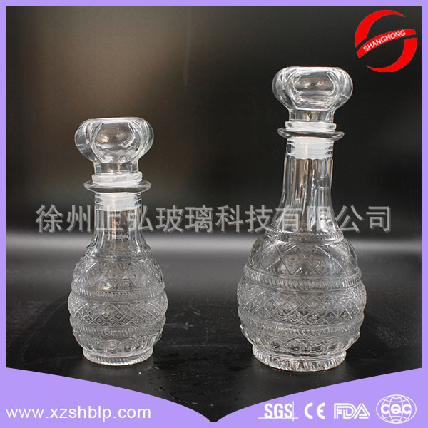 供應優質鉆石分酒器 250 ml l 500 ml玻璃分酒器 玻璃酒具器皿工廠,批發,進口,代購