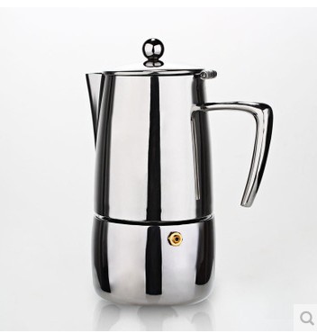4人份4杯不銹鋼摩卡壺 意式米堤摩卡咖啡壺 萃取咖啡機批發・進口・工廠・代買・代購