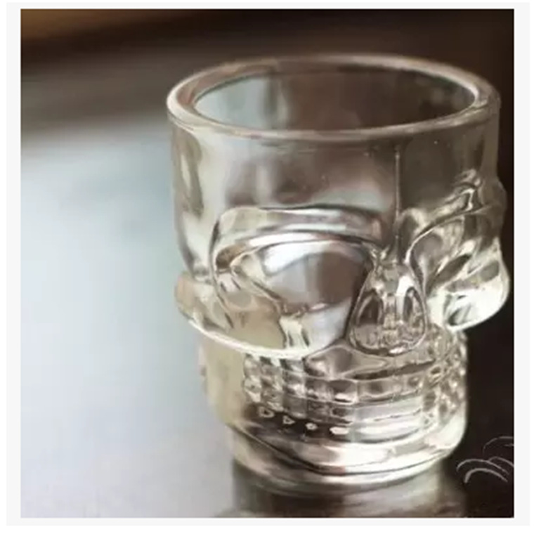 廠傢直銷50ml小酒杯 骷髏杯 創意骷髏頭小烈酒杯批發・進口・工廠・代買・代購