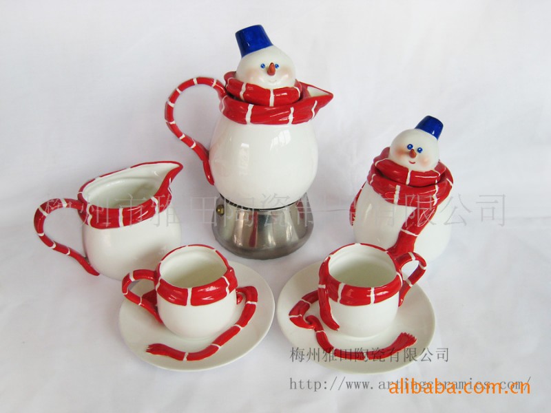 【多種型號 歡迎訂購】雅田摩卡壺 咖啡壺 雪人咖啡壺 聖誕摩卡壺批發・進口・工廠・代買・代購