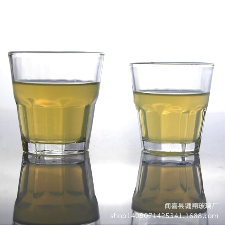 鋼化玻璃八角杯啤酒杯 廣告杯  威士忌杯  洋酒杯  酒吧必備工廠,批發,進口,代購