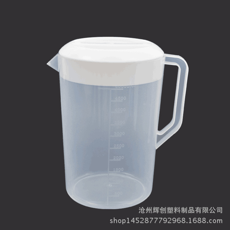 【廠傢直銷】塑料冷水壺5000ml  果汁壺 奶茶壺 大容量啤酒壺工廠,批發,進口,代購