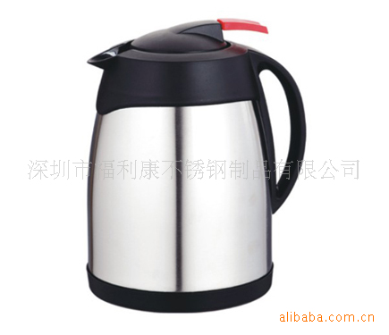 不銹鋼咖啡壺 2000ML 鴨嘴式 真空不銹鋼 保溫保冷開水壺批發・進口・工廠・代買・代購