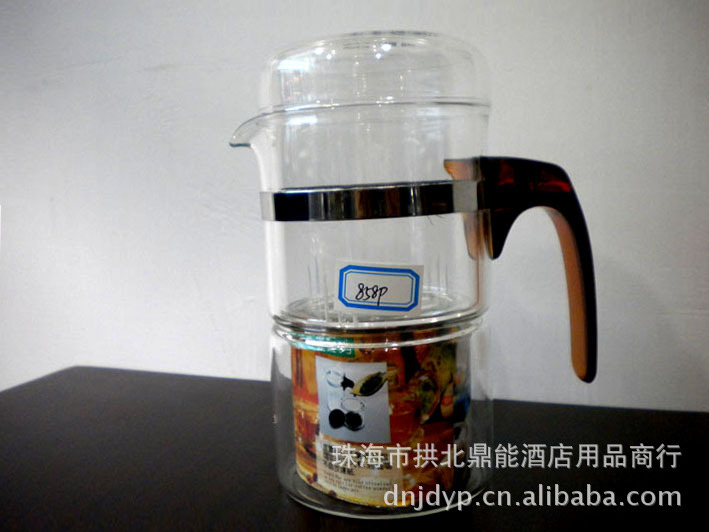 供應耐熱玻璃茶壺(圖)玻璃花茶壺 玻璃咖啡壺茶壺套裝批發・進口・工廠・代買・代購