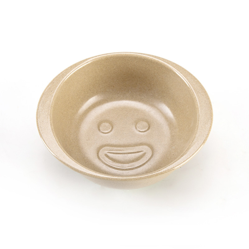 殼氏唯美國環保稻殼材質創意兒童餐具吸盤碗-小易清洗易打理特價批發・進口・工廠・代買・代購