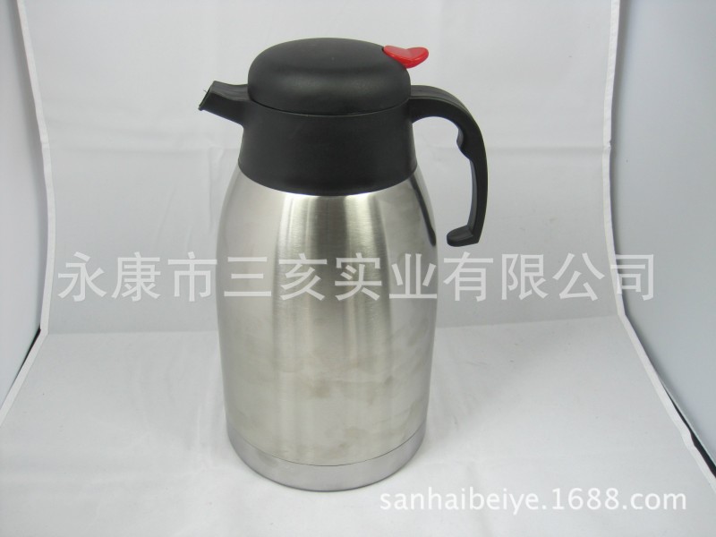 批發供應雙層不銹鋼真空保溫大容量咖啡壺批發・進口・工廠・代買・代購