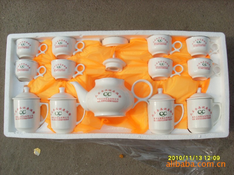 供應陶瓷茶具中華茶具蓋杯茶壺2合一茶杯玻璃茶具咖啡壺如意壺餐工廠,批發,進口,代購