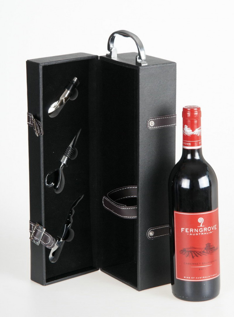 現貨黑色單支紅酒盒 皮盒 PU葡萄酒禮品盒子 皮質紅酒包裝禮盒批發・進口・工廠・代買・代購