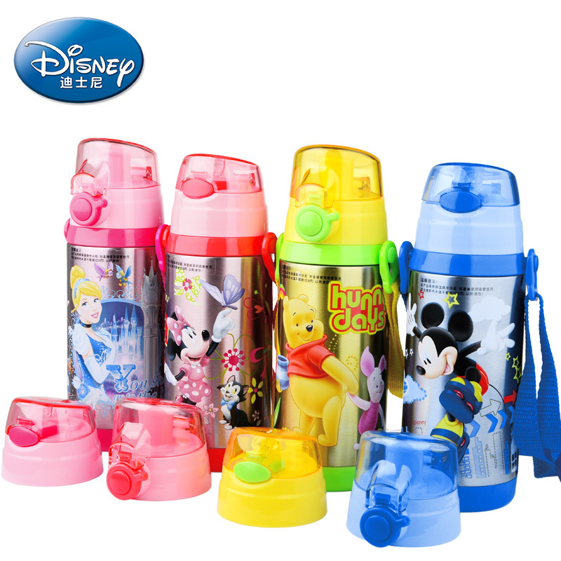 【一件代發】正品迪士尼兒童保溫杯壺 寶寶吸管杯 雙蓋保溫杯5724批發・進口・工廠・代買・代購