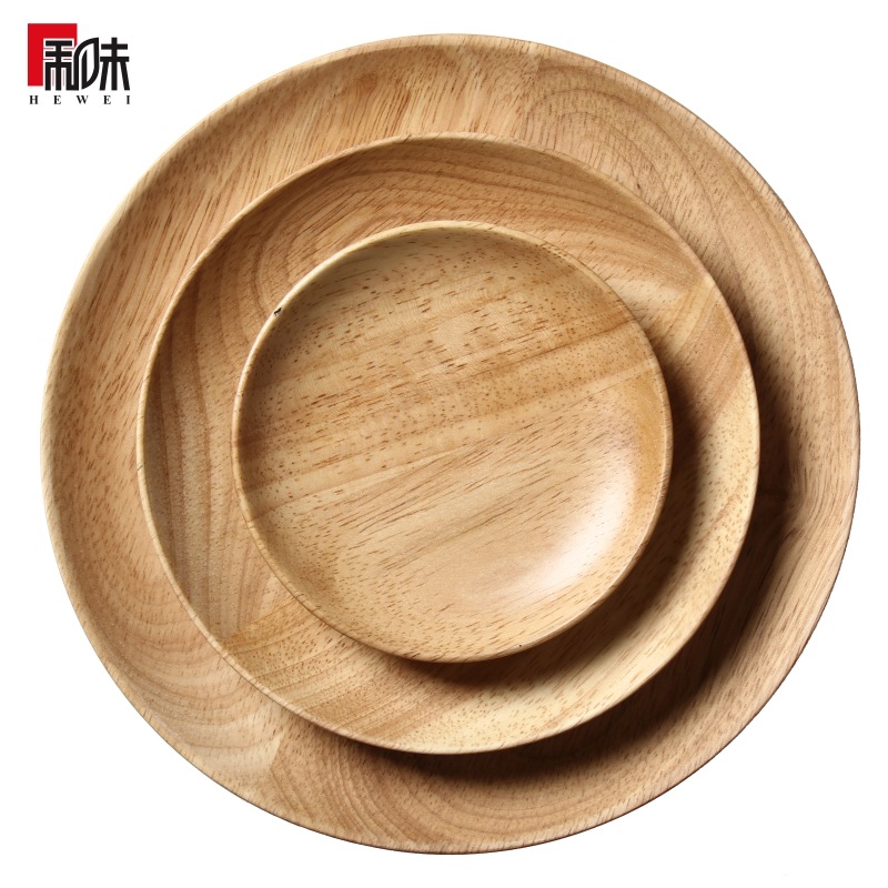 和味傢居橡膠木日式圓盤日式木碟原木盤創意木盤廠傢直銷可批發工廠,批發,進口,代購