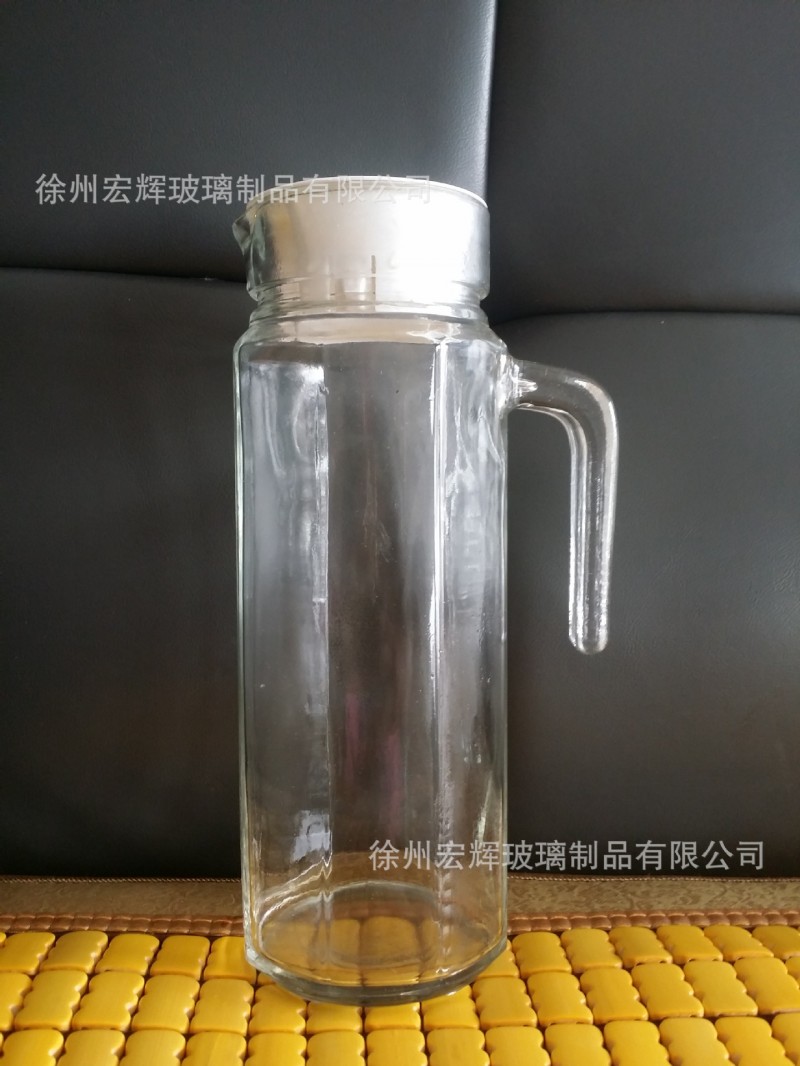 熱銷高白料玻璃冷水壺 泡茶壺 夏日清涼水壺贈品禮品工廠,批發,進口,代購