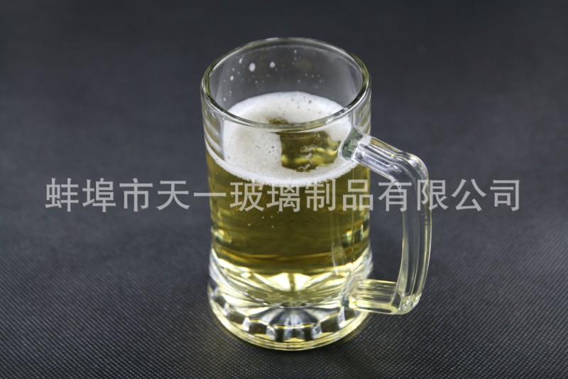 大號花底玻璃啤酒杯500ml紮啤杯啤酒節促銷品工廠,批發,進口,代購