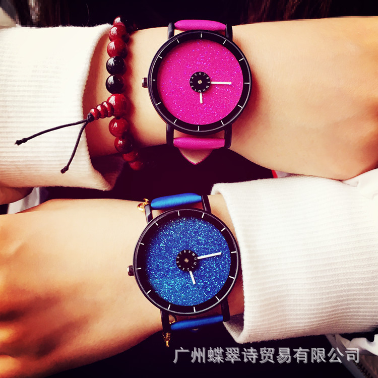 外貿熱賣新款韓國ulzzang學生復古創意個性潮流男女情侶石英手錶工廠,批發,進口,代購