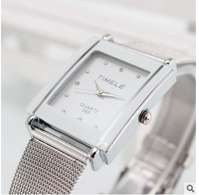 韓版時尚方形手鏈表簡約女士手錶時裝表鑲鉆學生手錶女表供應批發批發・進口・工廠・代買・代購