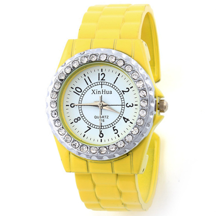 XH182 正品韓版女士手錶XINGHUA時裝鋼帶表手鐲表女表水鉆表批發工廠,批發,進口,代購