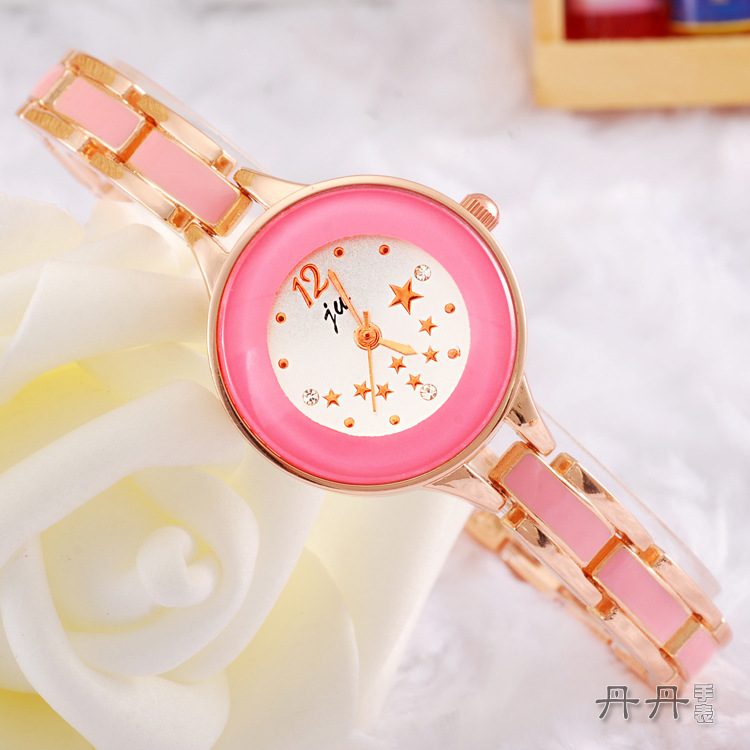 流行韓版時尚女士手錶唯美優雅星星手鏈手錶小巧可愛麼麼噠批發工廠,批發,進口,代購