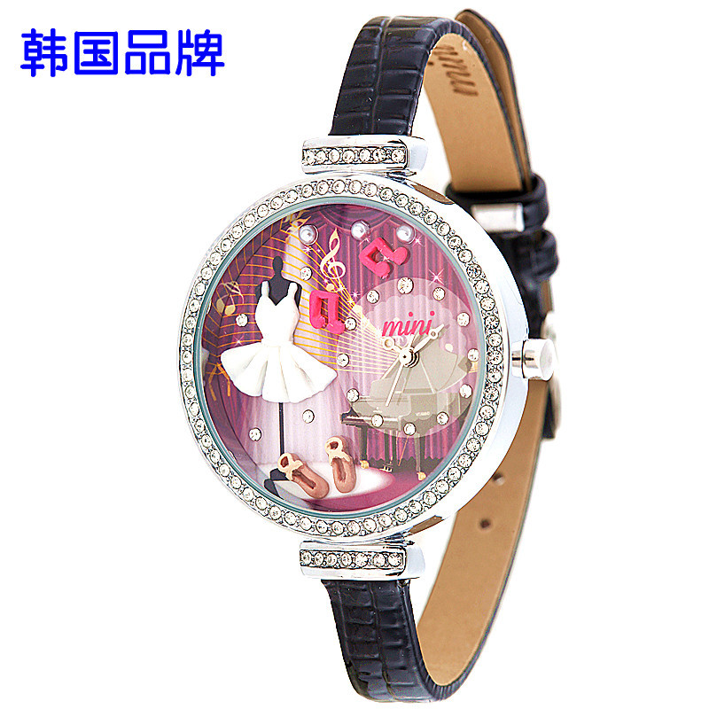 正品韓國mini軟陶手錶 時尚學生卡通立體腕表批發 MN915工廠,批發,進口,代購