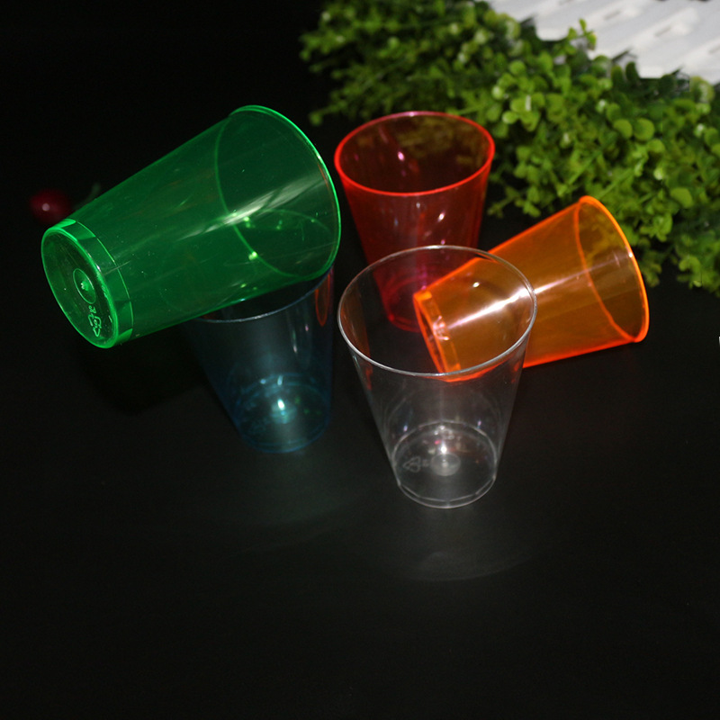 500個一次性水杯子一次性塑料水杯 加厚優質 210ml塑料航空杯透明批發・進口・工廠・代買・代購