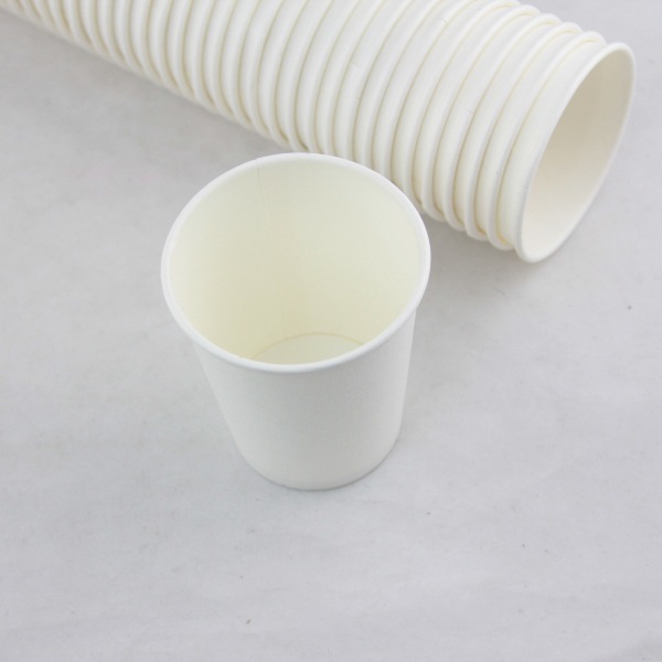 一次性紙杯 8安白色杯 防熱紙杯 辦公室專用杯 環保加厚50個裝工廠,批發,進口,代購