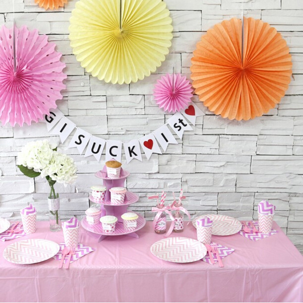 生日派對佈置用品甜品臺裝飾純色彩色波點圓點一次性桌佈餐桌佈工廠,批發,進口,代購