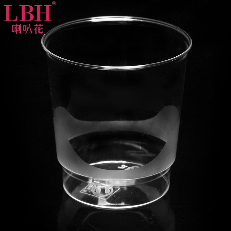 直銷200ML磨砂杯航空杯一次性杯子加厚硬質透明塑料杯可定製200個工廠,批發,進口,代購