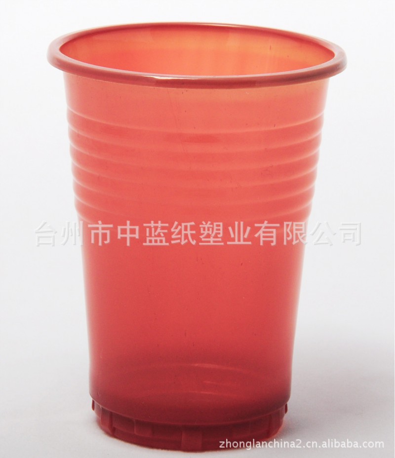 定做 6oz無蓋一次性塑料杯 180ml半透明一次性塑料杯加工工廠,批發,進口,代購