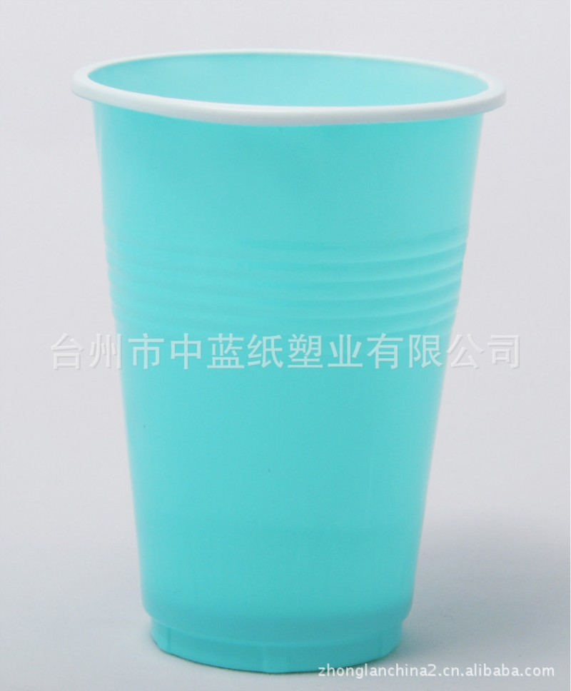 訂做 10oz彩印一次性塑料杯 300ml透明一次性塑料彩色杯工廠,批發,進口,代購