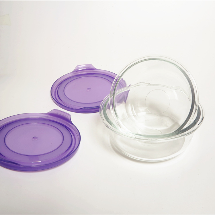 促銷玻璃碗保鮮飯盒兩件套   帶蓋保鮮盒禮品促銷工廠,批發,進口,代購