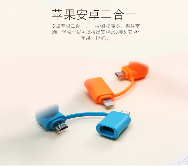 迷你便捷手機USB小風扇二合一安卓蘋果隨身移動電扇靜音大風工廠,批發,進口,代購