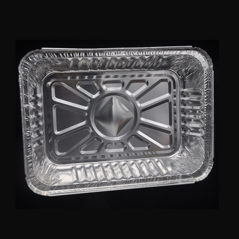 愛邦鋁箔AC684餐盒1000ml 一次性單格錫紙飯盒不含蓋子 廠傢批發批發・進口・工廠・代買・代購