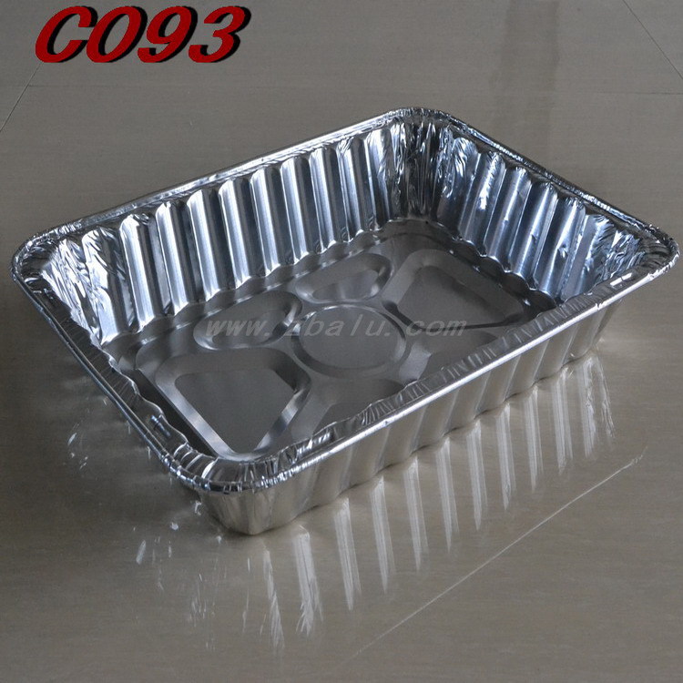 C093 直銷外賣套餐盒 一次性鋁箔保鮮盒 6200ml工廠,批發,進口,代購