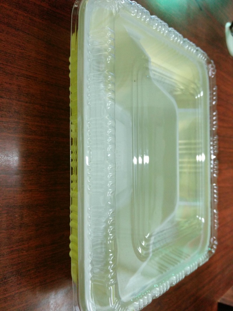 直銷一次性外賣包裝綠白分體大四格餐盒（新） 500套/箱批發・進口・工廠・代買・代購