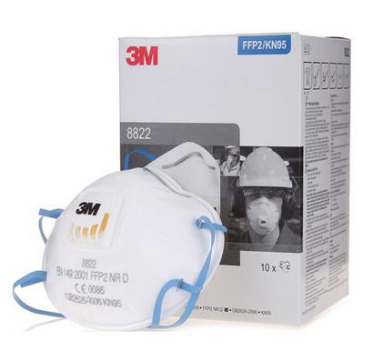 3M8822防顆粒物粉塵霧霾帶呼吸閥口罩批發・進口・工廠・代買・代購