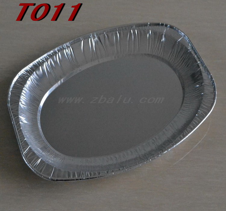 T011  中博鋁箔供應各類異型鋁箔製品 一次性BBQ橢圓鋁箔盤工廠,批發,進口,代購