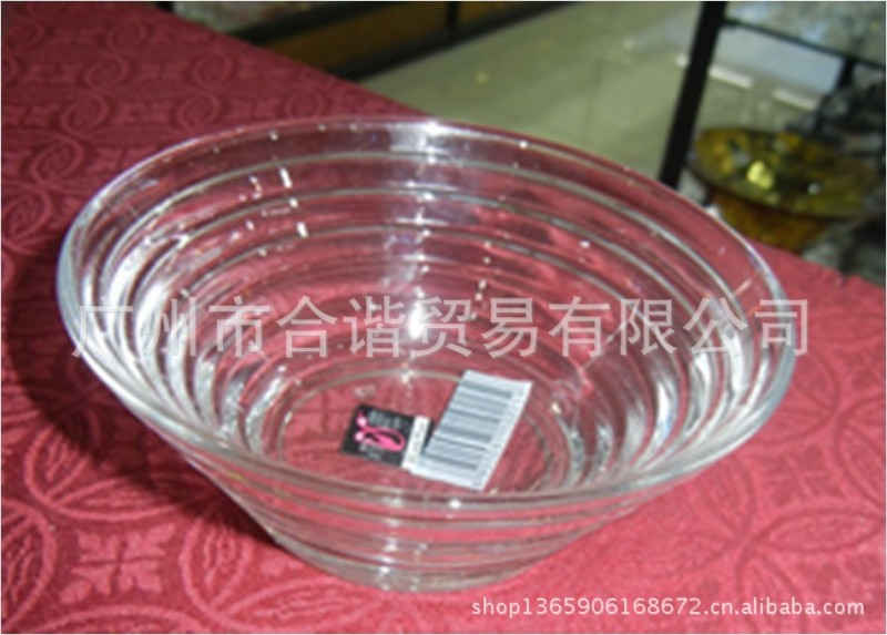 麗尊KTW120 玻璃碗晶瑩剔透水果沙拉碗餐碗傢用碗吃碗工廠,批發,進口,代購