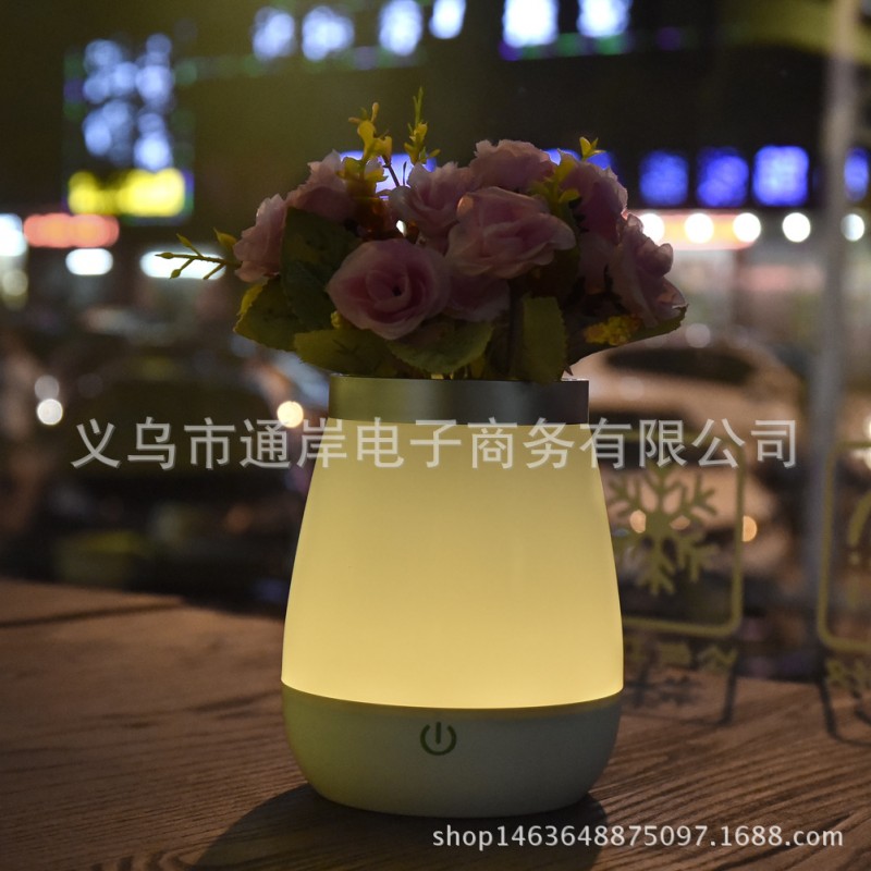 裝飾花瓶燈創意禮品LED觸摸式USB充電創意居傢燈工廠,批發,進口,代購