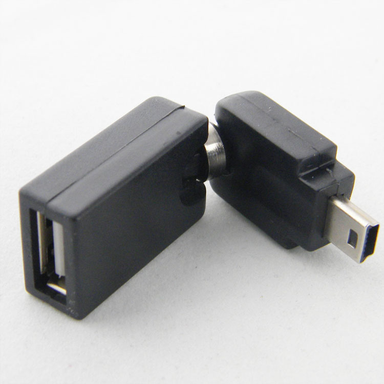 360度旋轉車載音響迷你USB公轉USB母轉接頭miniUSB轉USB母頭批發・進口・工廠・代買・代購